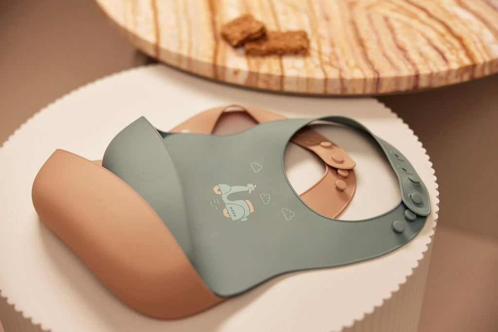 Bavoir Silicone - On the go - 2 Unités