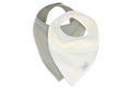 Bavoir Bandana Gaze de Coton - 2 Unités Olive Green/Oatmeal