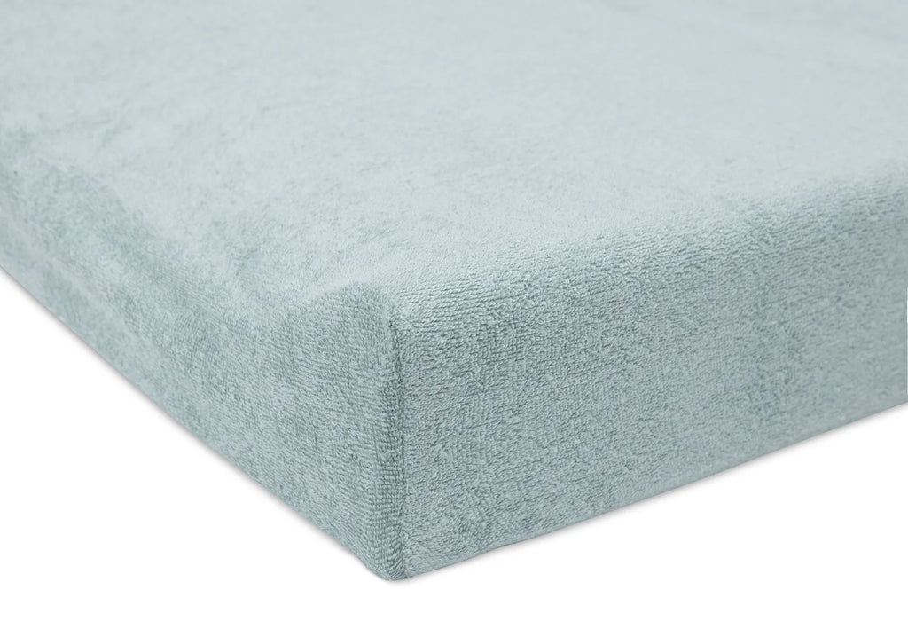Housse matelas à langer Éponge - 2 Unités Sea Green/Biscuit