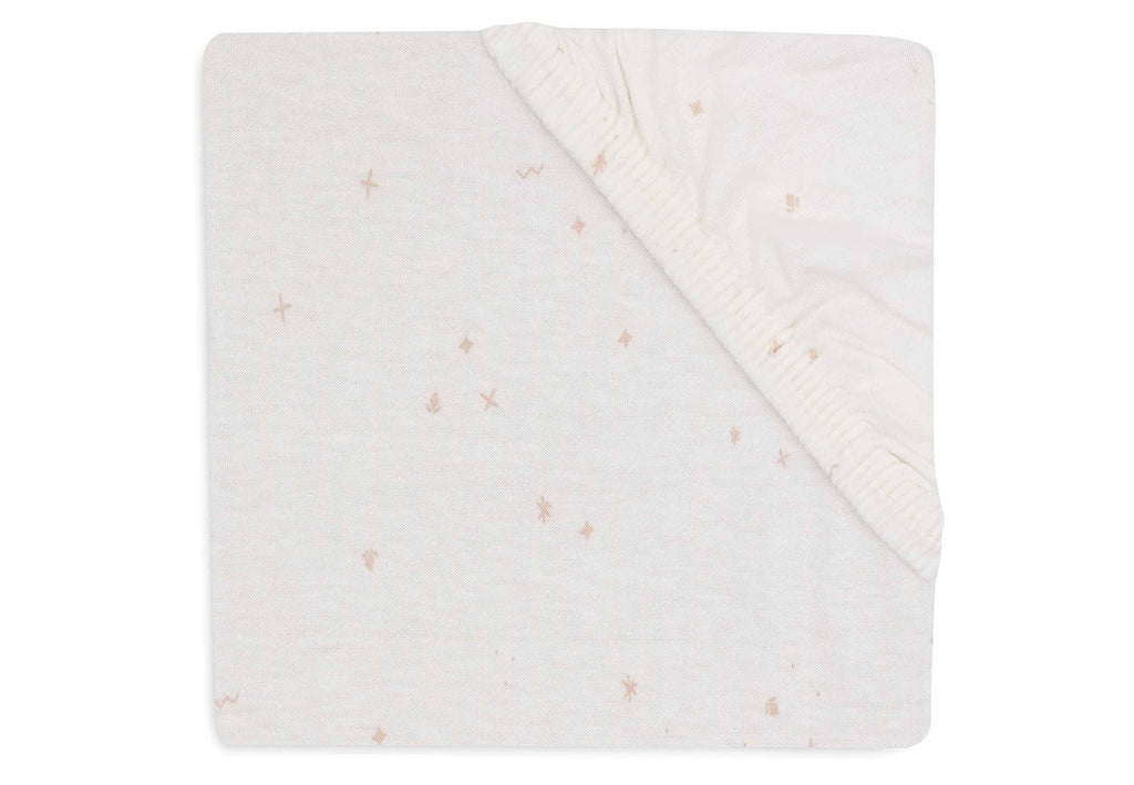 Drap housse Jersey - Twinling Wild Rose 60 x 120cm