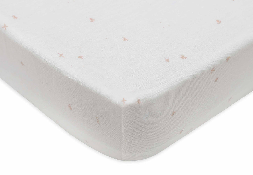 Drap housse Jersey - Twinling Wild Rose 60 x 120cm