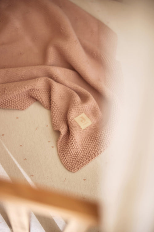 Drap housse Jersey - Twinling Wild Rose 60 x 120cm