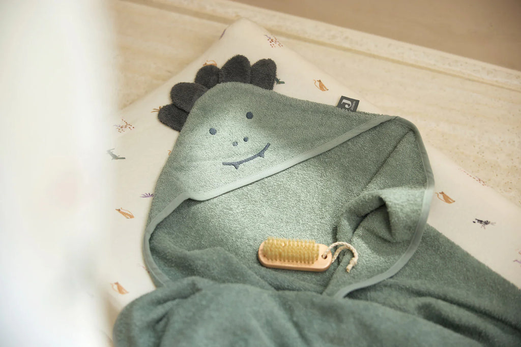 Cape de Bain Éponge - Jungle Jambo Croco Ash Green