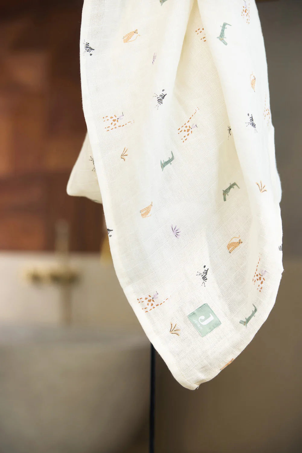 Lange gaze de coton small 70x70cm - Lovely Birds - 3 Unités