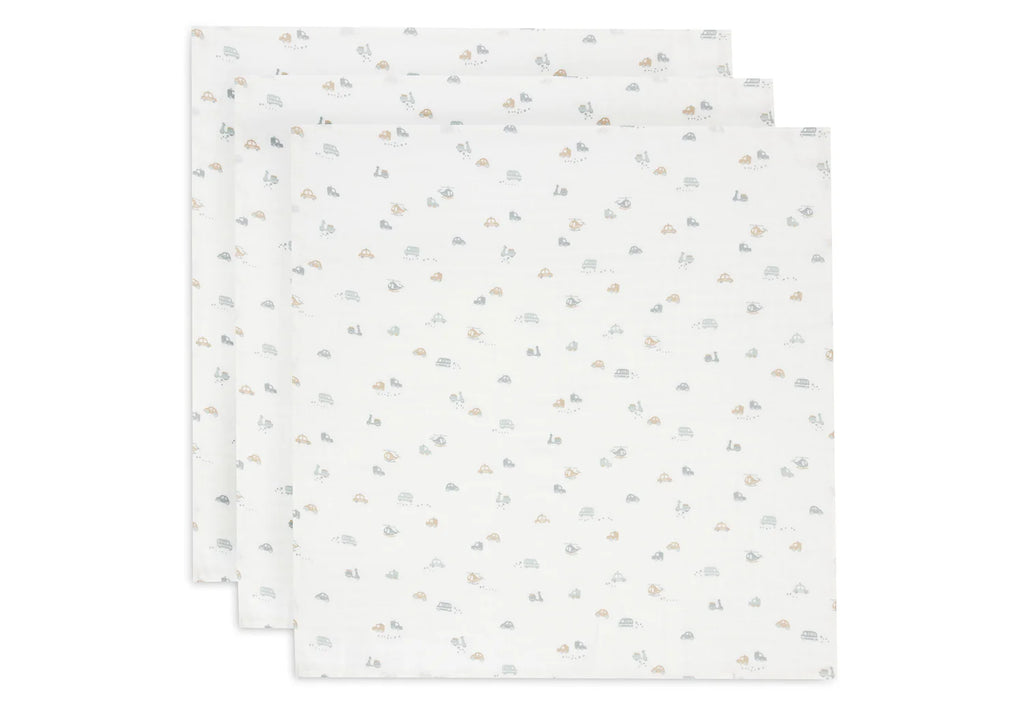Lange gaze de coton small 70x70cm - On the go - 3 Unités