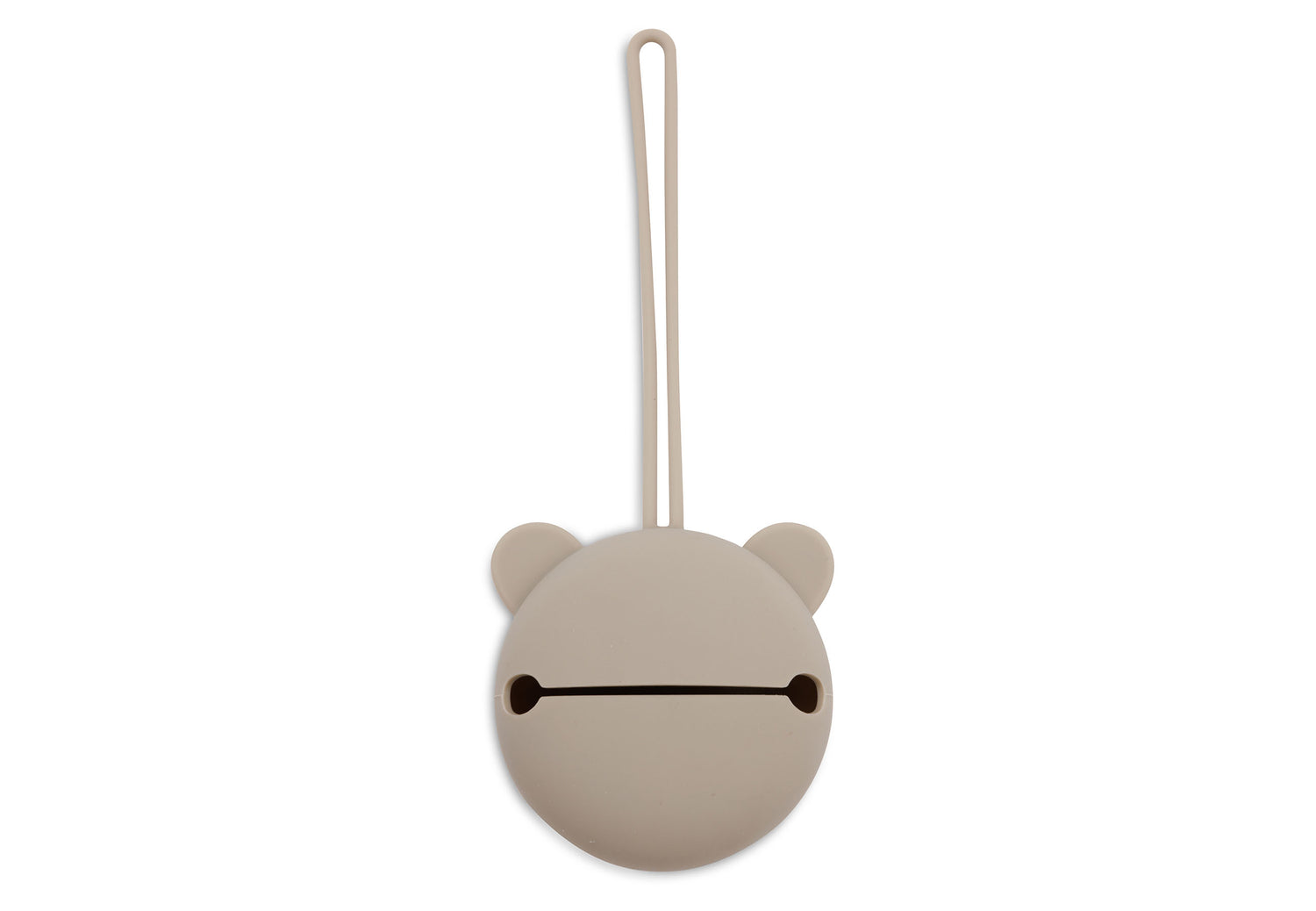 Etui à sucette en silicone - Olive