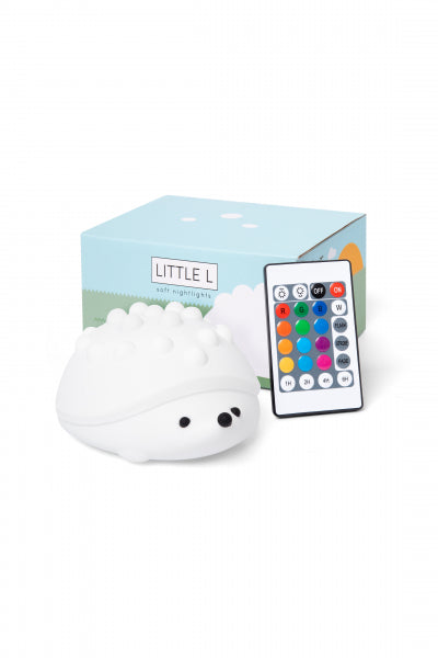 Veilleuse Silicone Tactile - Roméo l'Hérisson