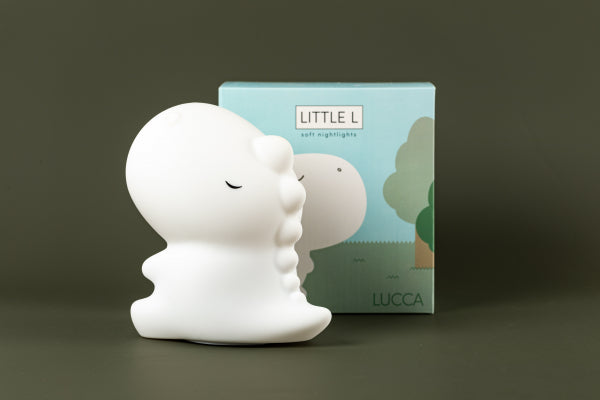 Veilleuse Silicone Tactile - Lucca le Dino