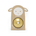 Balle mouton pailletée 10 cm – Or
