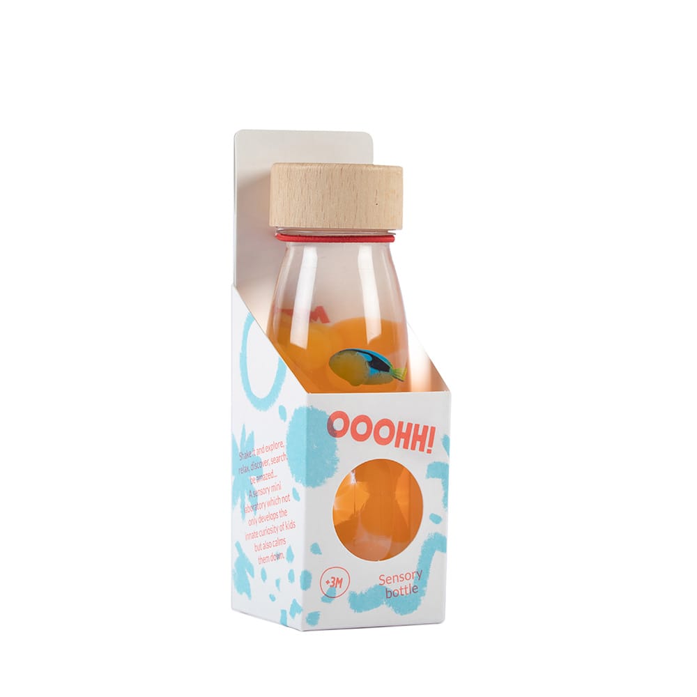 Bouteille sensorielle - Bleu Tang