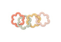 Jeu d'anneaux Silicone - Flowers