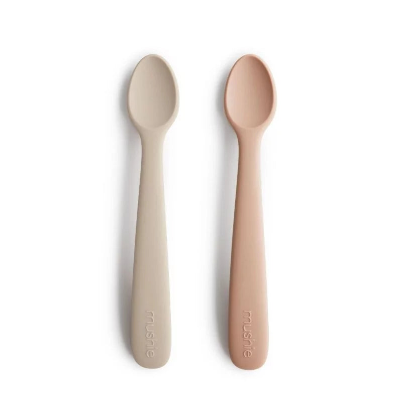 Lot 2 cullières silicone - Blush / Shifting Sand