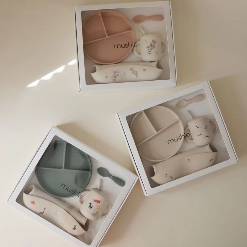 Set repas silicone - Abeilles