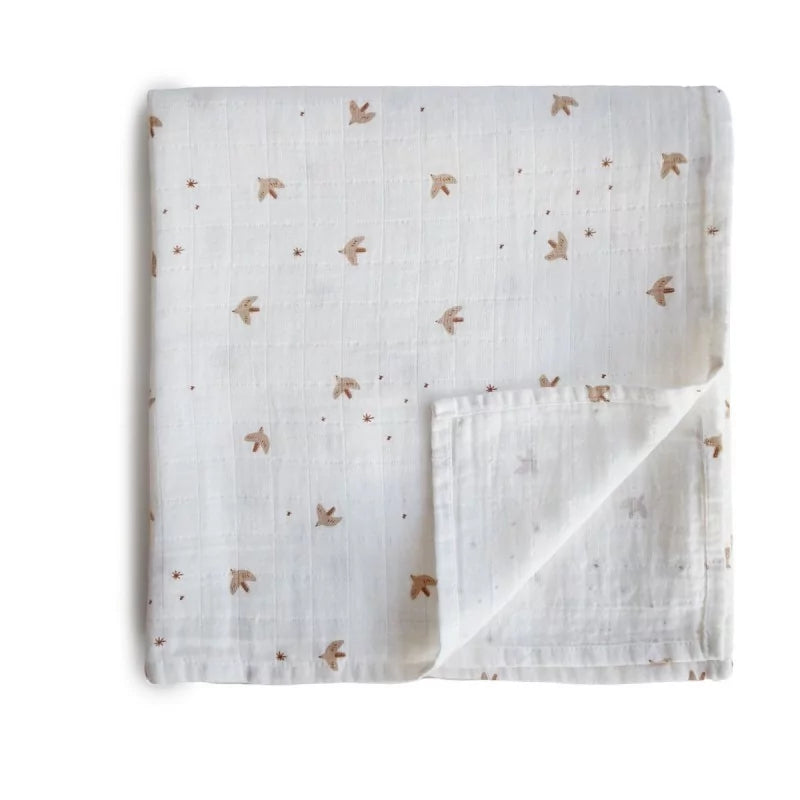 Lange Mushie coton biologique - Sparrow 120cm